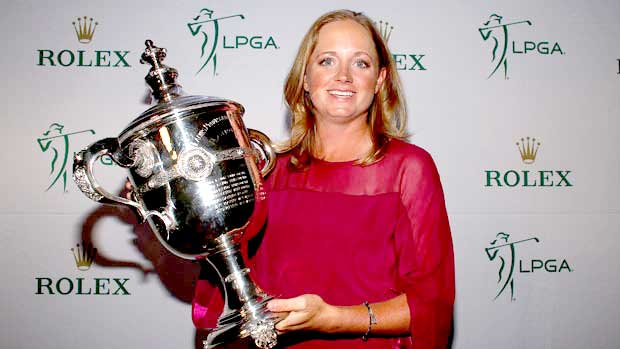 Former Razorback All-American Stacy Lewis wins the LPGA Rolex Player of the Year award