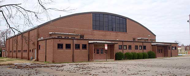 Exterior Of The Blytheville Gym