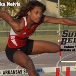 Nelvis of the Red Wolves Track Team Named Sun Belt Track Athlete of the Week  