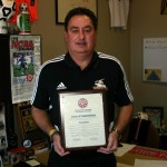 Warriors Soccer Coach Mello Receives Prestigious Honor From NSCAA