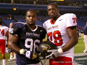 Terron Armstead at East West Shrine Game