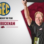 Razorbacks Bucknam Named SEC Indoor Coach of the Year 