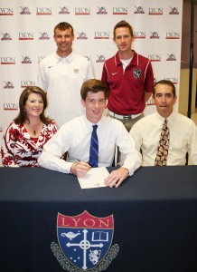 Jack Fleming signs with Lyon College