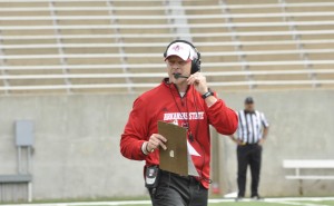 Red Wolves coach Bryan Harsin