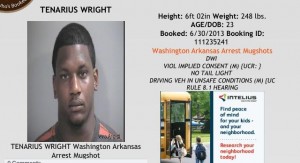 Tenarius Wright arrested