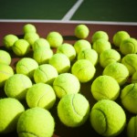 Arkansas sports history tennis balls