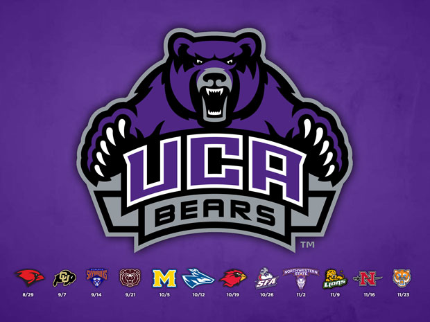 UCA Bears 2013 Football Schedule Wallpaper