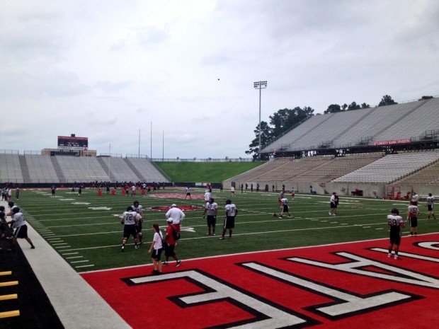 Arkansas State Red Wolves Football Practice 1