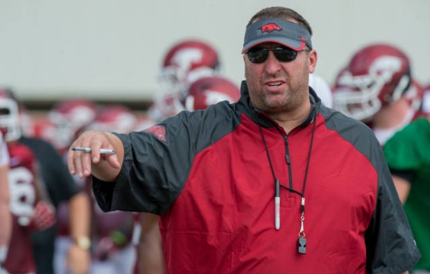 Bret Bielema Looks Fully Committed