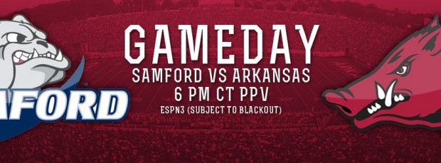 Arkansas Razorbacks vs Samford Bulldogs
