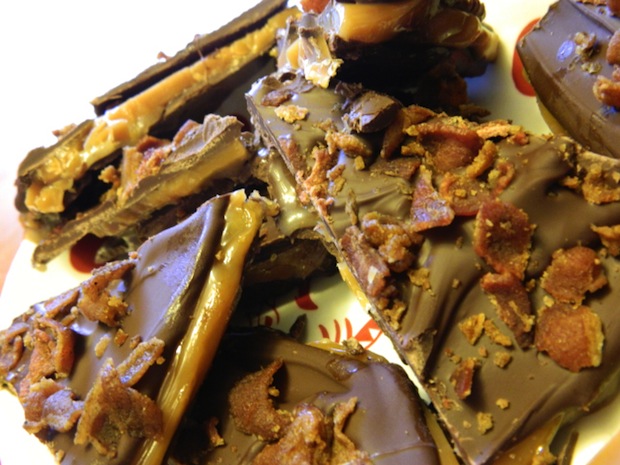 Chocolate Bacon Bark Recipe