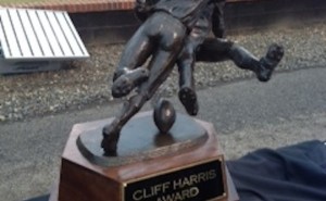 2013 cliff harris award trophy