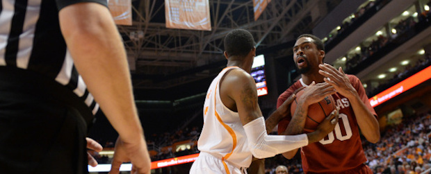 Fouled Up Razorbacks Lose in Tennessee