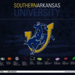 2014 Southern Arkansas University Muleriders Football Schedule Wallpaper