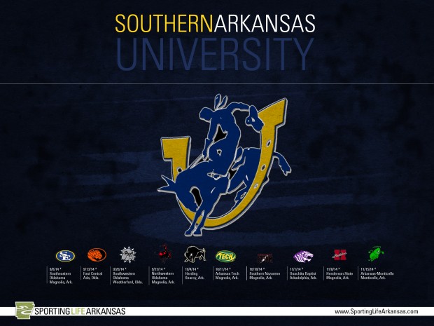 2014 Southern Arkansas University Muleriders Football Schedule