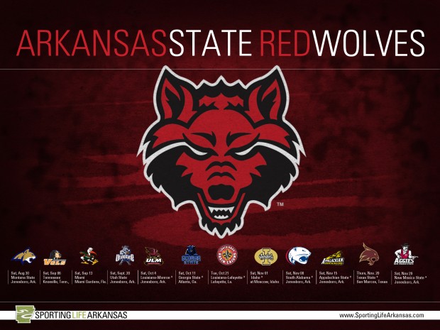 2014 Arkansas State Red Wolves Football Schedule