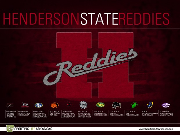 2014 Henderson State Reddies Football schedule