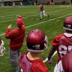 Razorback Practice Report: Jim Chaney Pleased with Offense