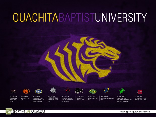 2014 Ouachita Baptist Tigers football schedule