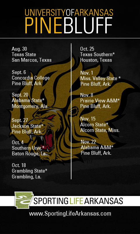 2014 Uapb Golden Lions Football Schedule Wallpaper
