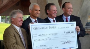 Johnny Allison donates 5 million to a state