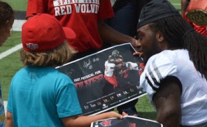 red wolves scrimmage and fan day