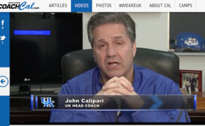 John Calipari Answers questions on his website show