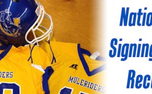 Mulerider football team enjoyed a successful National Signing Day